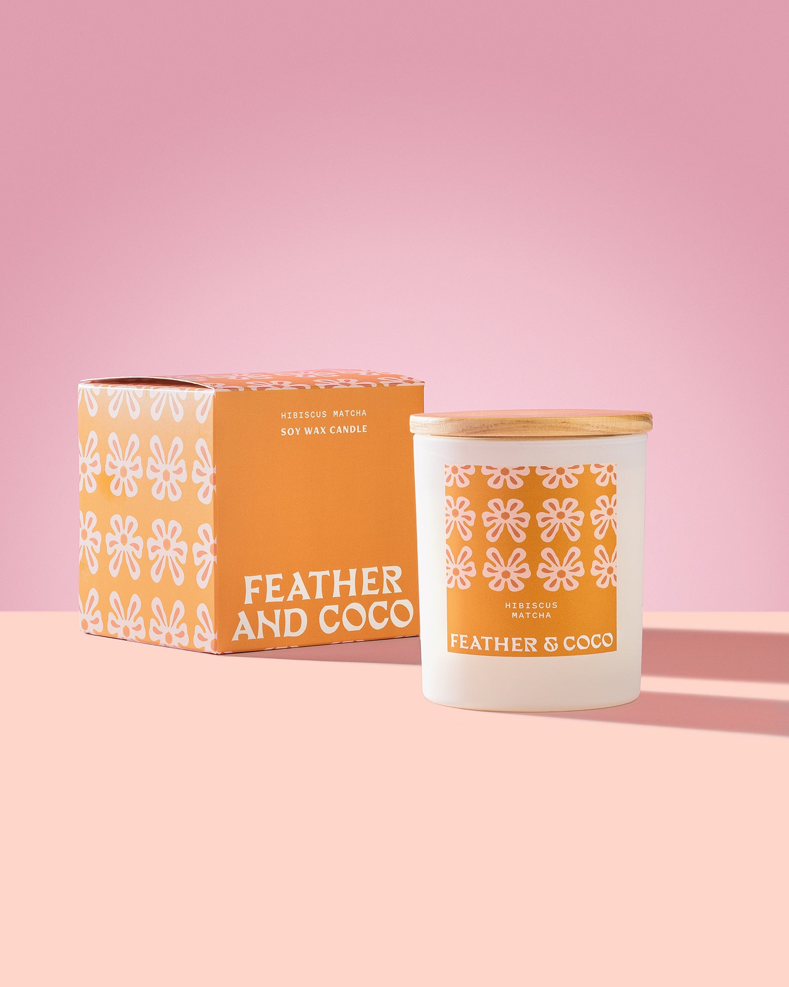 Hibiscus Matcha | 7 oz Candle